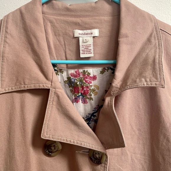 Sundance Catalog Chino Swing Coat - Picture 2 of 5